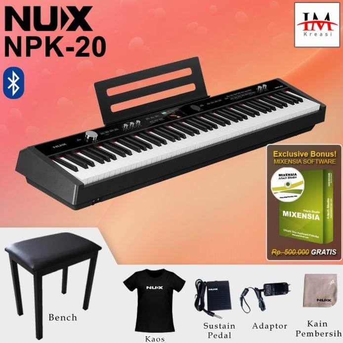 

Terlaris Nux Npk20 / Npk 20 / Npk-20 Digital Piano Garansi Resmi