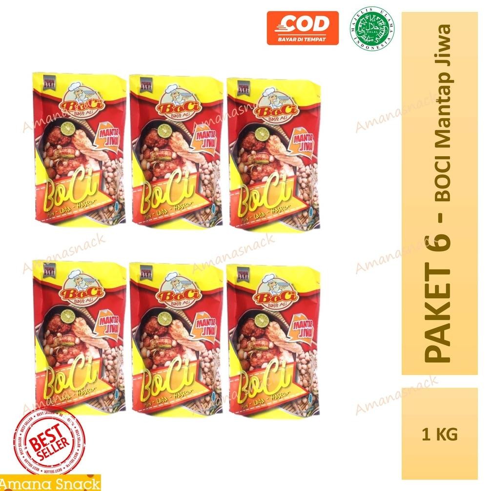 

Paket 6 BOCI 1 kg - Boci baso aci mantap jiwa geprek white curry