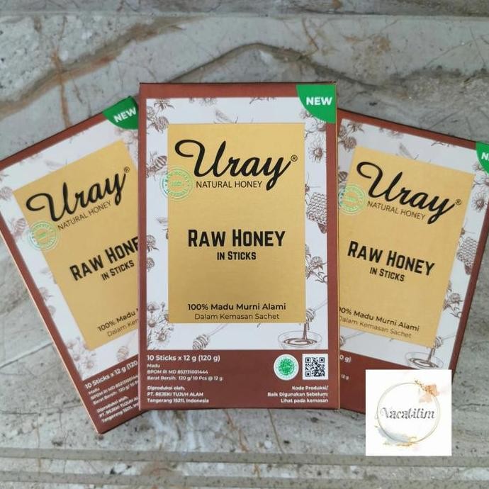 

BARU MADU URAY NATURAL HONEY STICK ISI 10 STICK X 12GR