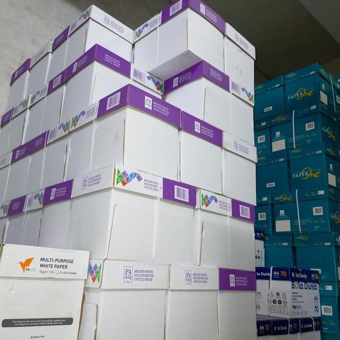 

kertas HVS F4 75gr (BMO) per dus (5rim)