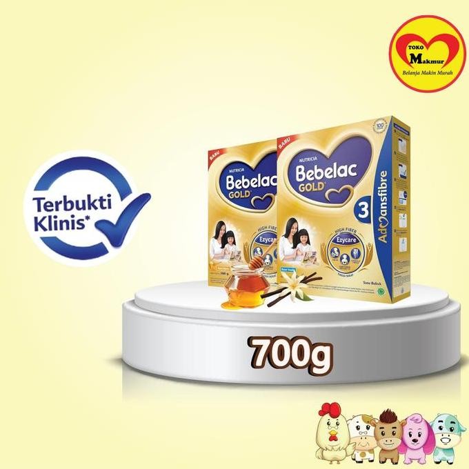 

BARU BEBELAC GOLD 3VANILA / MADU 700GR / TOKO MAKMUR BUBUK