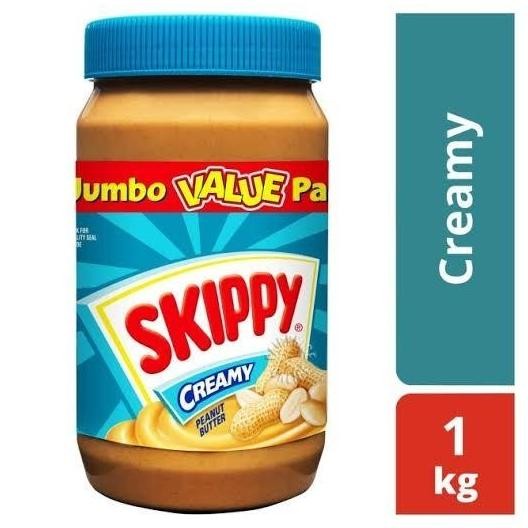 

Baru Selai Kacang Creamy Skippy Jumbo 1 Kg | Peanut Butter