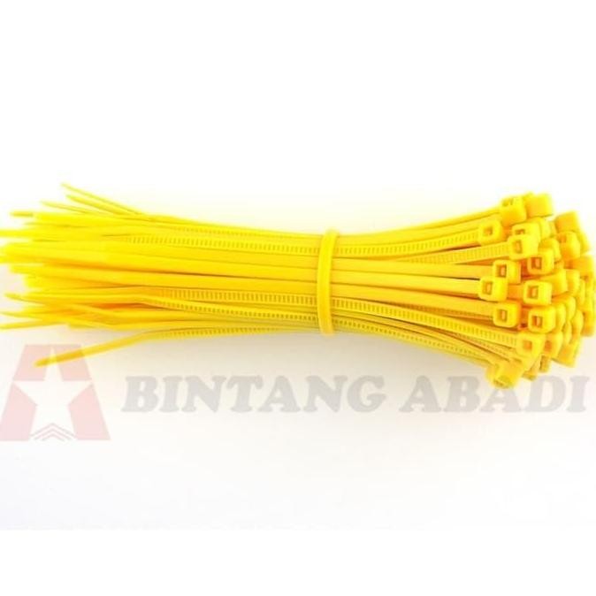 

^%^%^%^%] JASON YELLOW NYLON CABLE TIE / KABEL TIES KUNING 5.0 x 300MM (386-084)