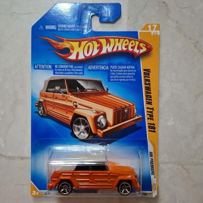 hotwheels volkswagen type 181 premiere