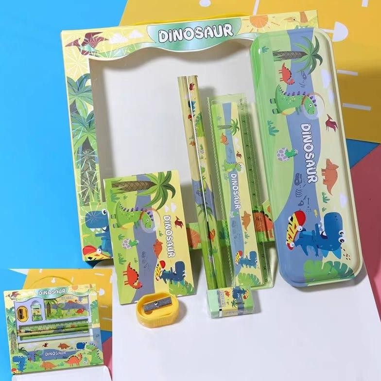 

Cq37 Voova Stationary Set Kotak Pensil Anak Set Stationery Alat Tulis Kotak Pensil Karakter