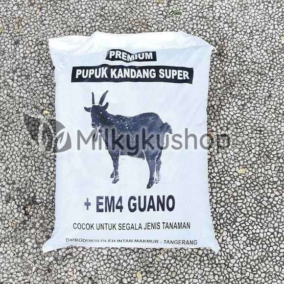 

Terlaris Pupuk Kandang Super Kambing Em4 Guano Intan Makmur Halus Via Cargo