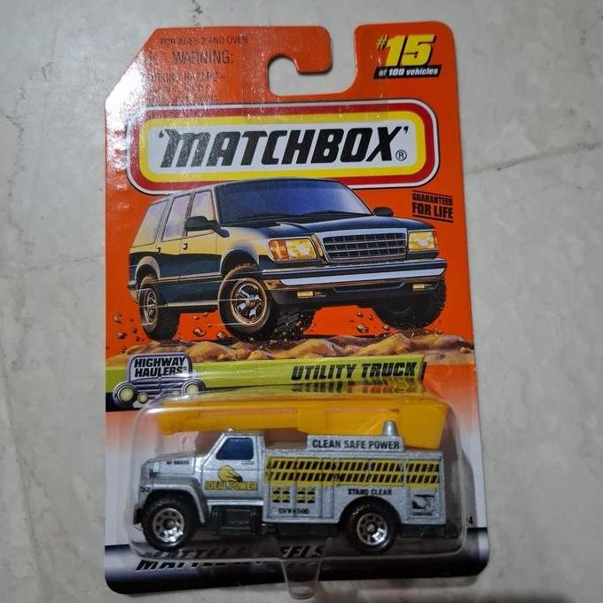 matchbox utility truck ideal power
