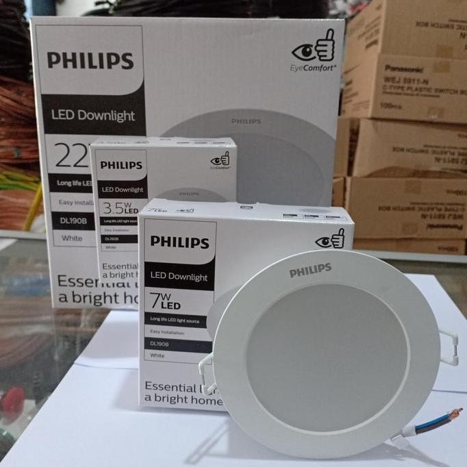 PHILIPS DOWNLIGHT ERIDANI 3,5watt, 7, 14, 22watt warna Warm White