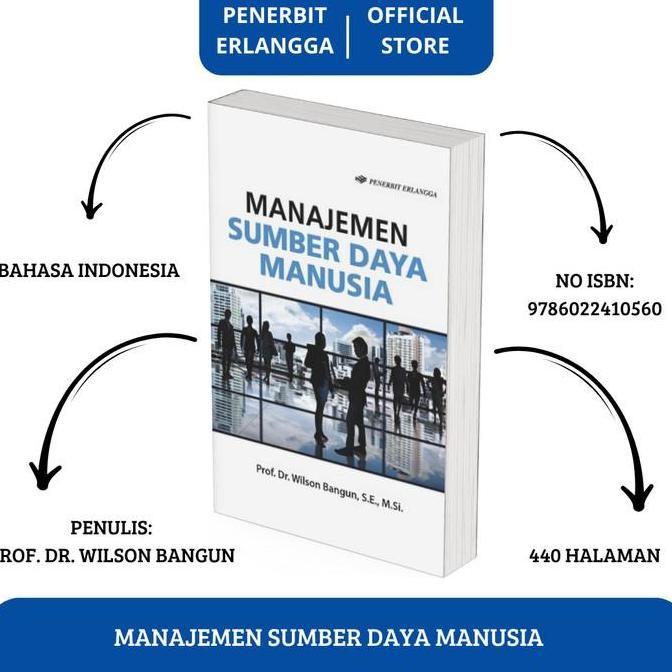 

BEBAS ONGKIR - [Erlangga Official] Buku Referensi Mahasiswa: Manajemen Sumber Daya Manusia