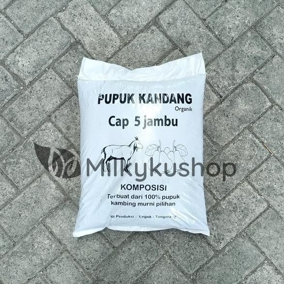 

Terlaris Pupuk Kandang Kambing Cap 5 Jambu Organik Halus Via Gosend Grab