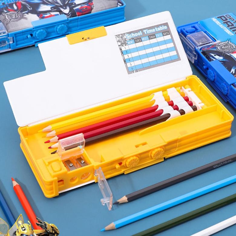 

Ready Kotak Pensil Anak Laki Laki Kode Sandi Pencil Case Tempat Pensil Transformer Password Magnet Tempat Pensil Laki Laki