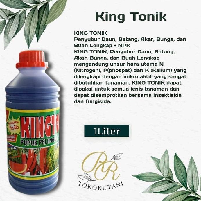 

Terlaris Nutrisi Cair Npk King Tonik Plus Zpt Menyuburkan Tanaman Kemasan 1Liter