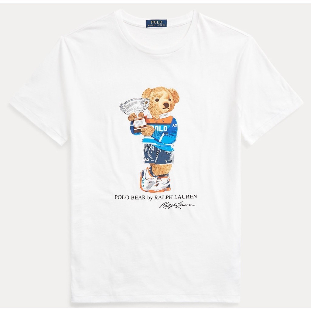 Baju Kaos Polo Ralph Lauren Bear 1st Short Sleeve T-Shirt Premium Cotton Combed 24s Original 100% | 