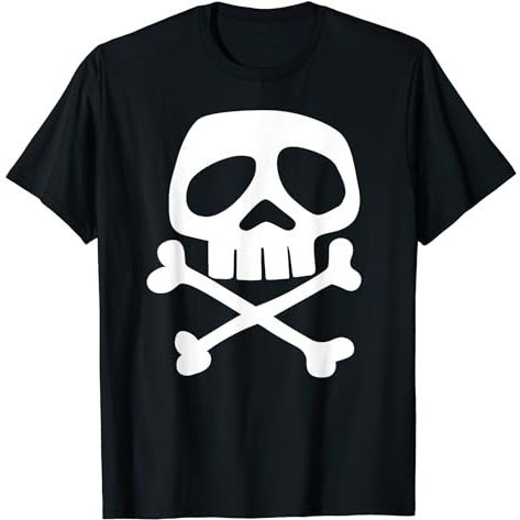 Baju Kaos Punk Rock Skull and Bones - 1980's Punk Rock Misfit T-Shirt Premium Cotton Combed 24s Orig