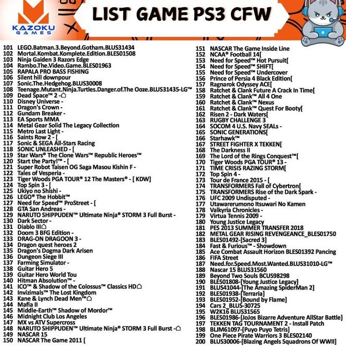 new PS3 PS 3 SLIM SONY PLAYSTATION OFW SERI 3000 160GB - 500GB + 1STICK OP