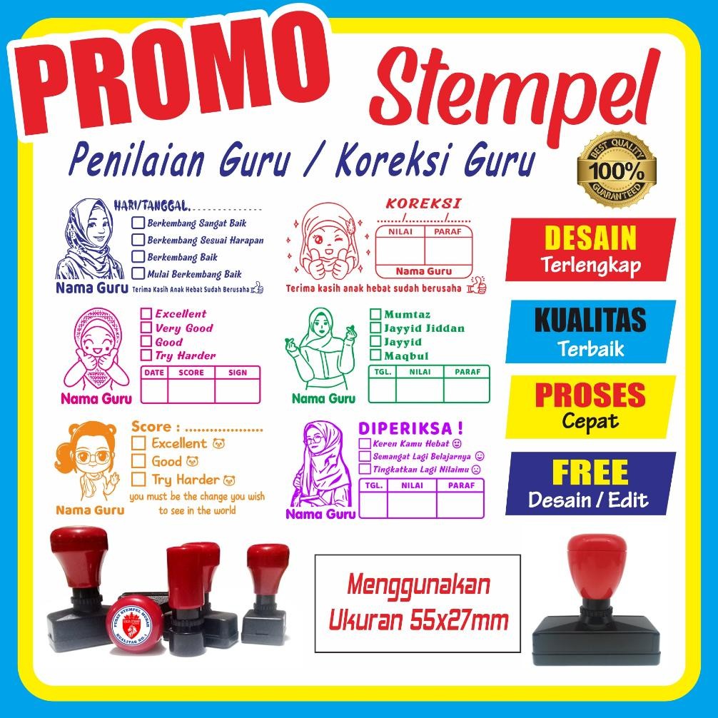 

Ready Stempel Nilai Guru / Penilaian / Koreksi / Checked / Reward