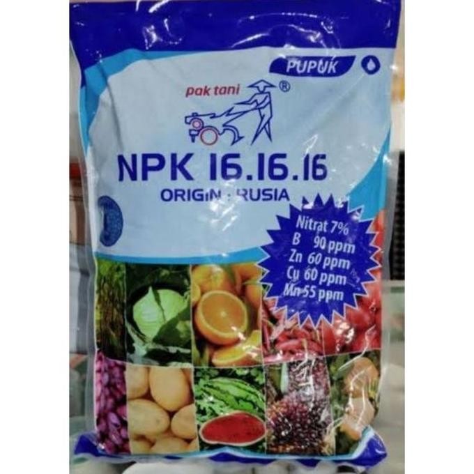 

Terlaris Pupuk Npk Pak Tani 161616 Kemasan 1Kg Pupuk Pertanian