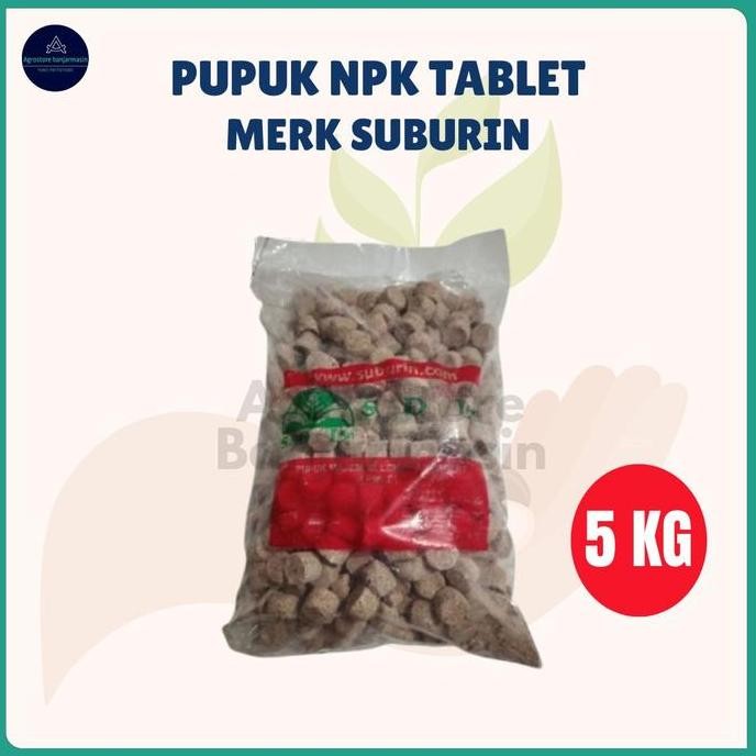 Terlaris Npk Tablet Suburin Kemasan 5Kg