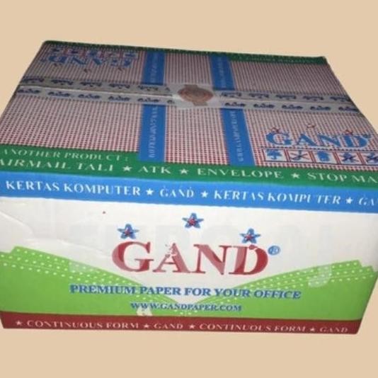 

TERMURAH - kertas print continuous form 4 ply 9,5 x 11# NCR warna 4 rangkap