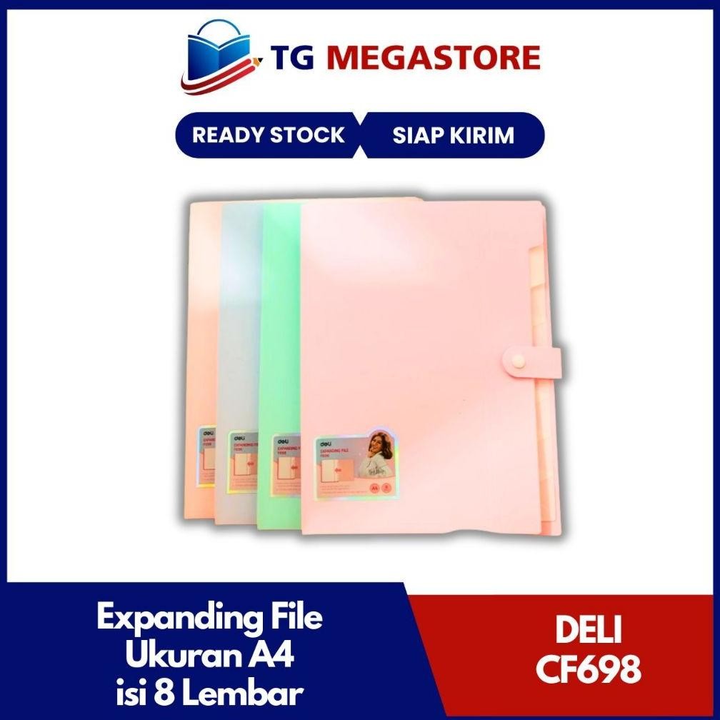 

Ready Deli Expanding File Ukuran A4 Isi 8 Lembar [ Edisi Agnez Mo ] - Cf698