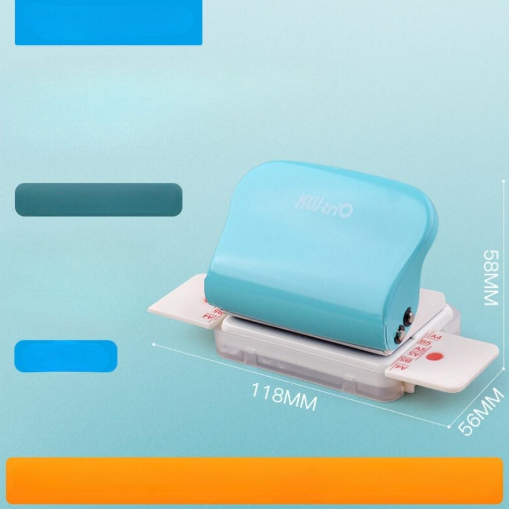 

Ready [Lbs] Puncher Perforator Kw-Trio 99H9 A4 A5 Pembolong Kertas 20 26 30 Lubang Diy Binder Holder 5 Lubang