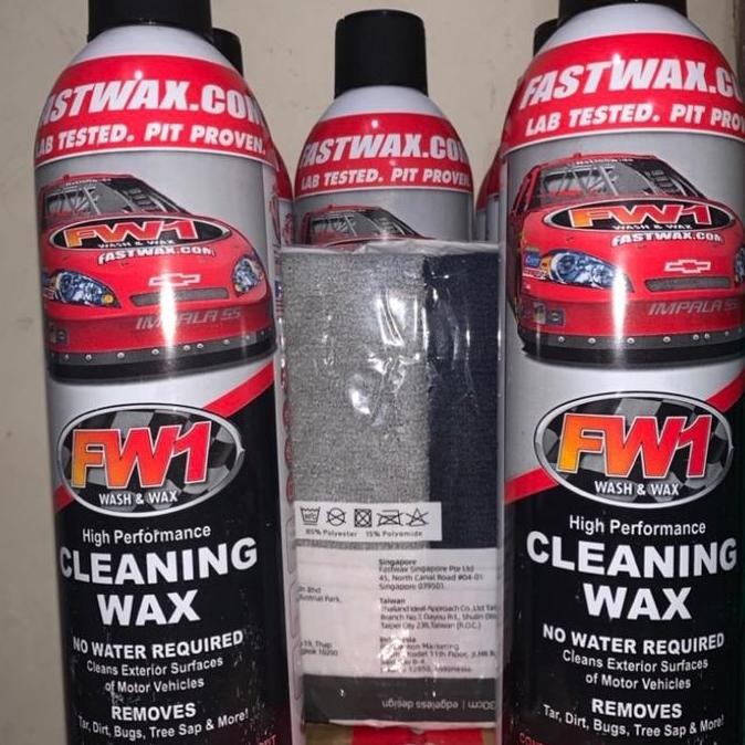 ready Fastwax FW1 Cleaning Wax Car/Motorcycle