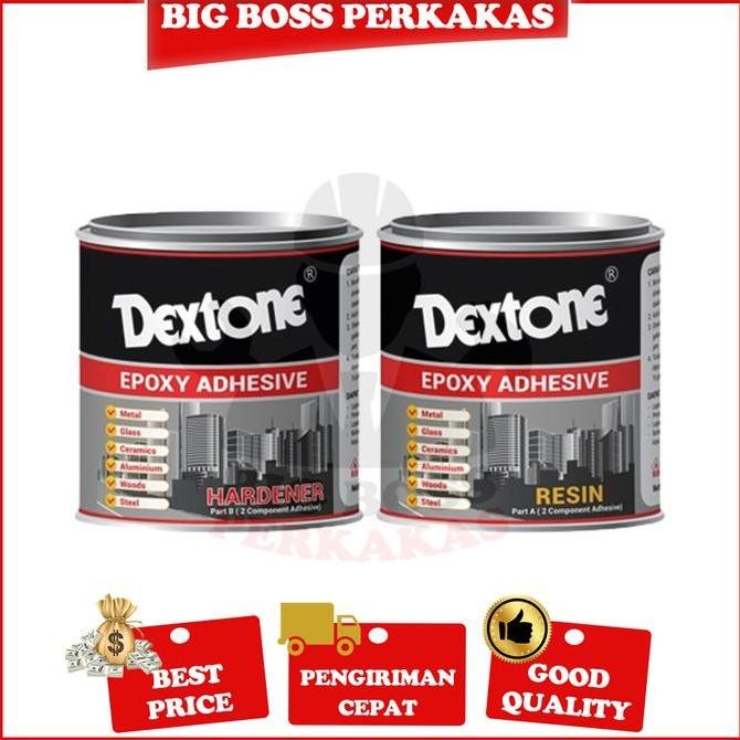 Promo Lem Besi Dextone Hardener & Resin 250 GR COD