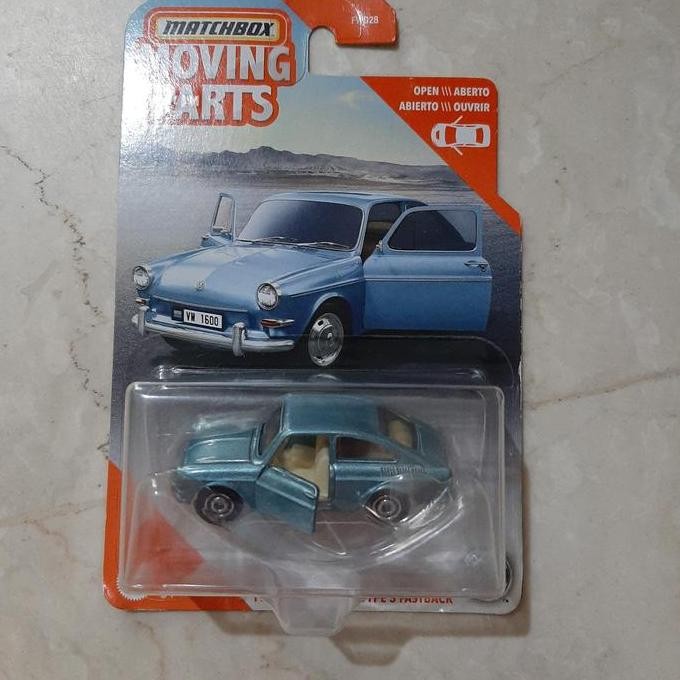 matchbox moving parts 1965 volkswagen type 3 fastback