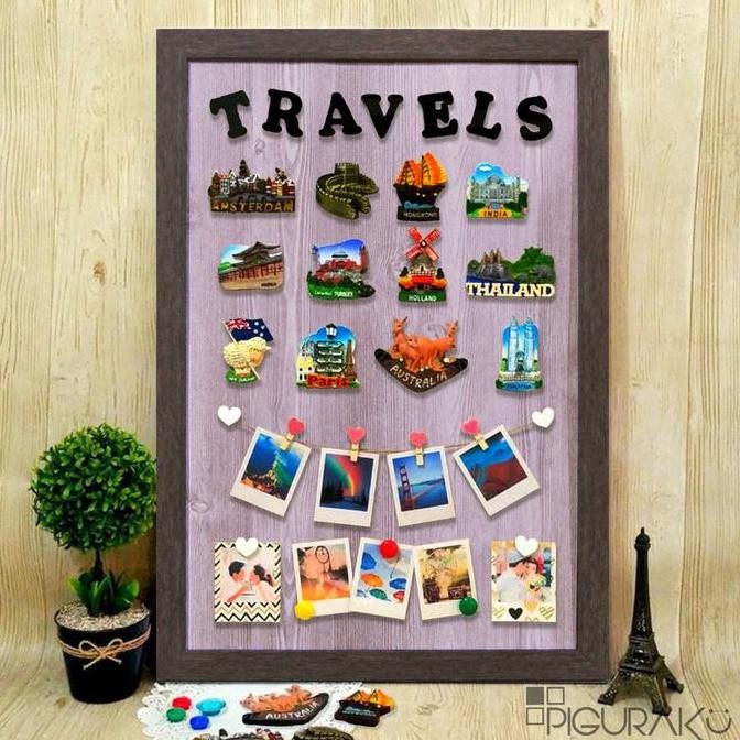 

BEBAS ONGKIR - Magnet - Tempelan Magnet 40x60 - Papan Magnet - 40x60 Cm
