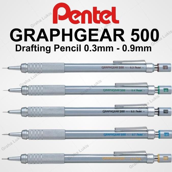 

TERLARIS - Pentel Graph Gear 500 Drafting Pencil - 0.3 mm