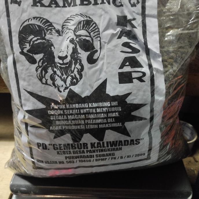 

Terlaris Terbaru Media Tanam Pupuk Kandang Kambing Kasar Organik Kemasan