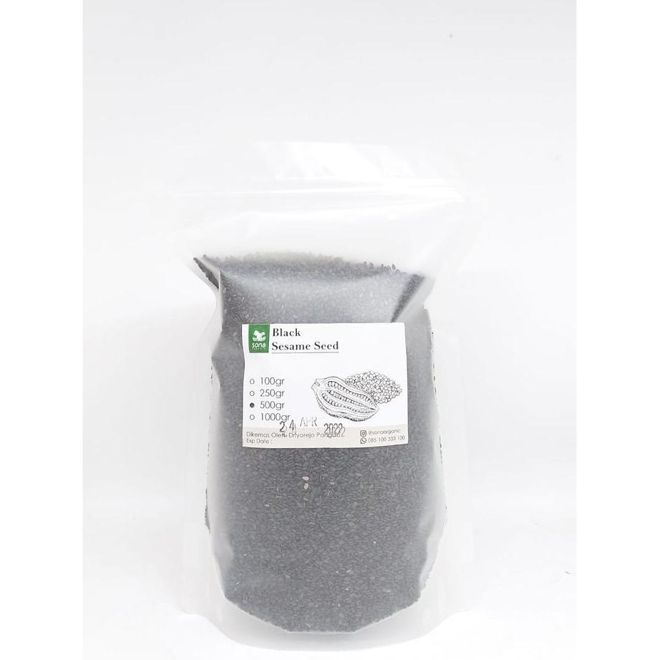 

Terlaris Wijen Hitam 500Gr - Black Sesame Seed 500Gr