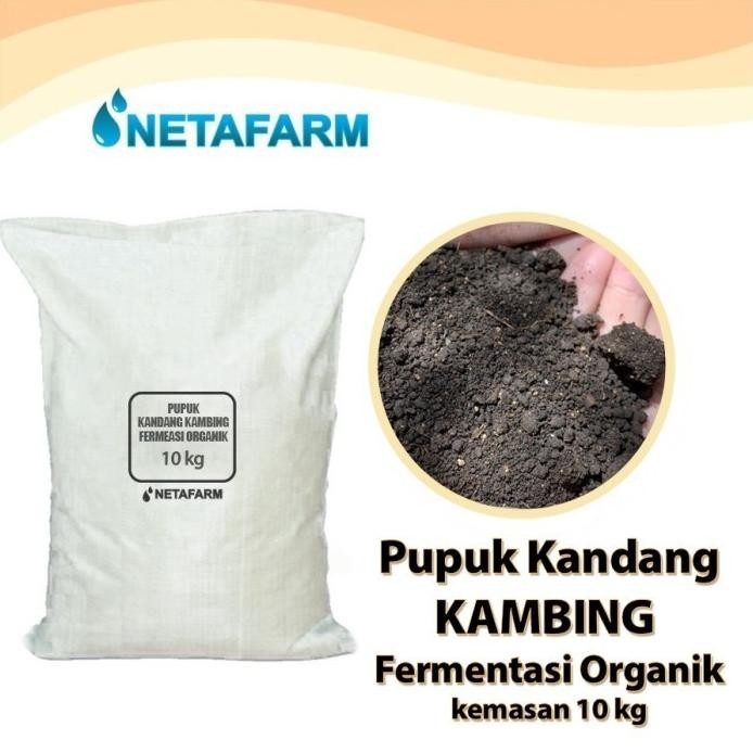 Terlaris Pupuk Kandang Kambing Fermentasi Organik - 10 Kg