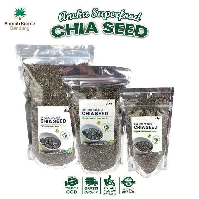

Terlaris Chia Seed 1 Kg Premium Organik Biji Chia Seed Original Aliya Wijen