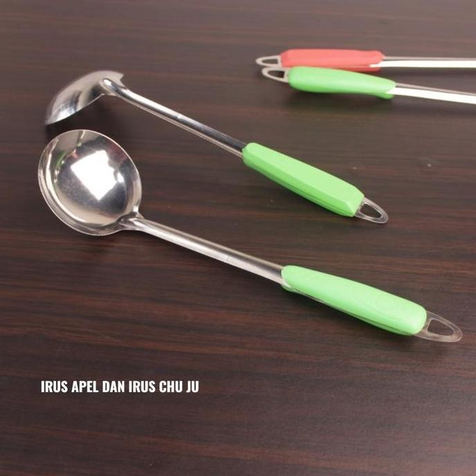 

Terlaris (Isi 3Pcs) Irus Sayur/Sendok Sayur Stianless Jagung Murah