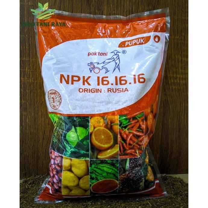 

Terlaris Npk Pak Tani Merah 16-16-16 1 Kg (Pupuk)