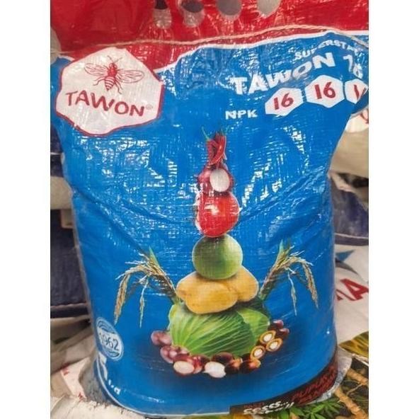 

Terlaris Pupuk Npk Tawon 16 - 16 - 16 Superstar Biru 5Kg Booster Bunga & Buah
