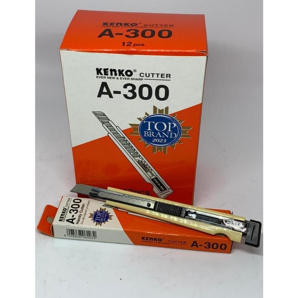 NEW!!! NEW!!! Cutter Kecil A-300 KENKO (isi 12pcs)