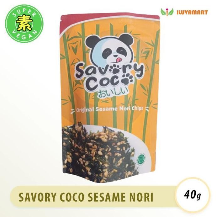 

Terlaris Cap Bunga Botan Savory Original Sesame Nori Chips 40Gr Nori Wijen