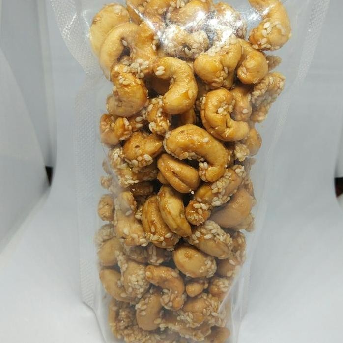 

Terlaris Kacang Mede Manis Wijen 250 Gram (Mete)