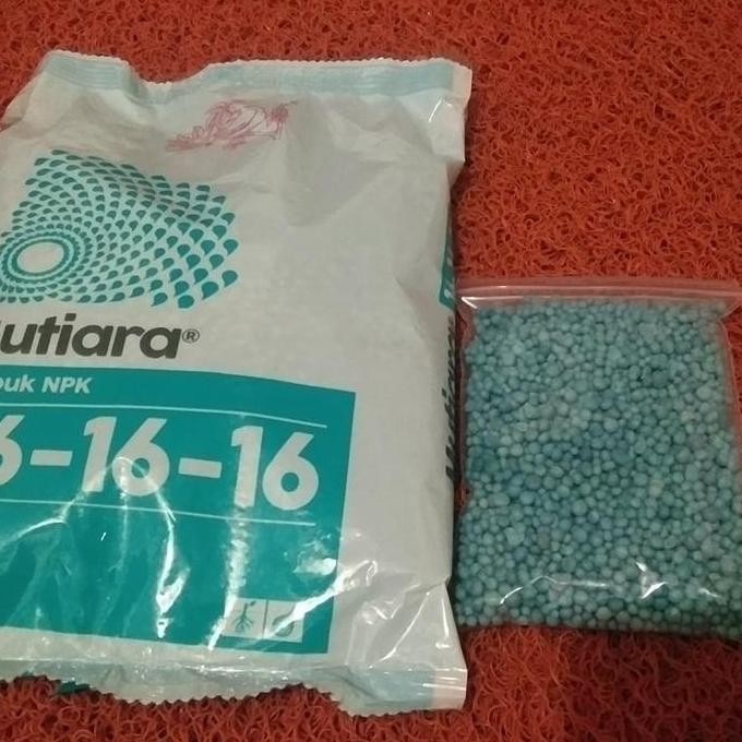 

Terlaris Pupuk Npk Mutiara 16-16-16 Repacking 100Grm