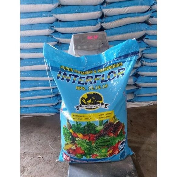 

Terlaris 50Kg Pupuk Npk 161616 /Npk 151515 / Petrocash /Sp36 (1 Zak)