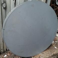 NEW NEW PLAT BESI HITAM POTONGAN BULAT TEBAL 5MM/PLAT BESI HITAM POTONGAN BULAT TEBAL 5MM