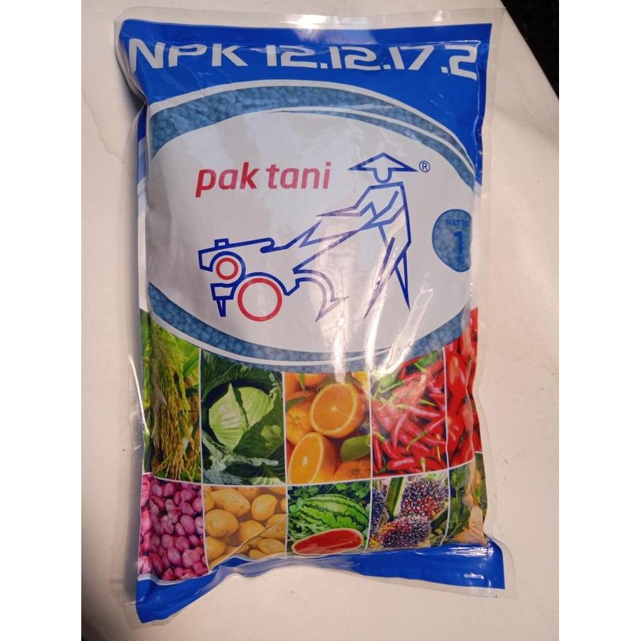 

Terlaris Pupuk Npk Pak Tani 12 12 17 2, 1 Kg Kemasan Asli Pabrik Saprotan Utama