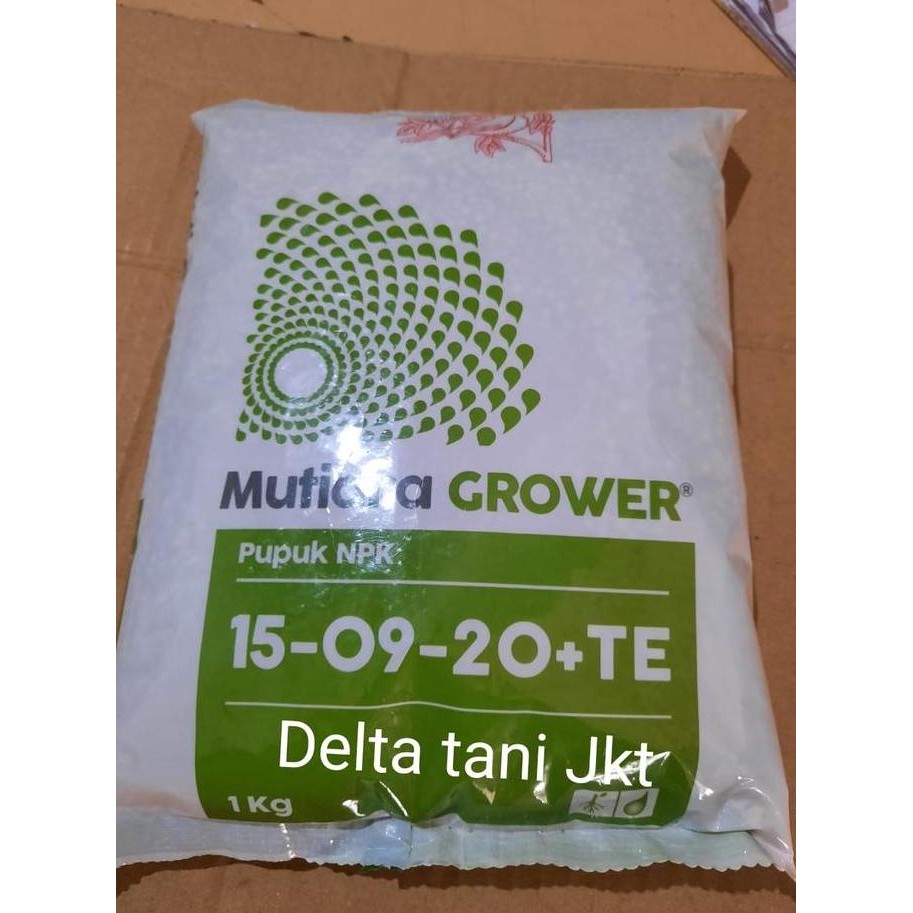 

Terlaris Pupuk Npk Grower 15-09-20+Te Kemasan Pabrik 1Kg