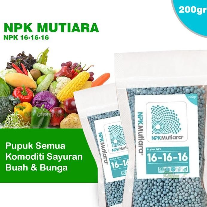 

Terlaris Nutrisi Tanaman Pupuk Npk Mutiara 16-16-16 Kemasan Repack