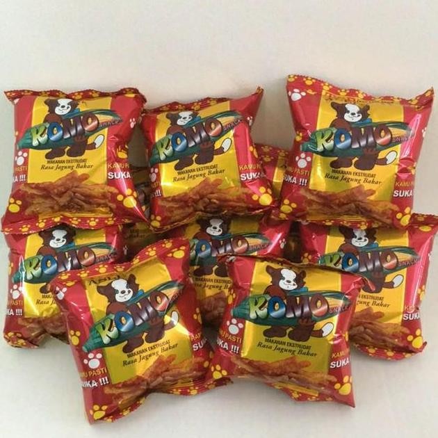 

Terlaris Komo Snack Jagung Renceng Isi 10Pcs