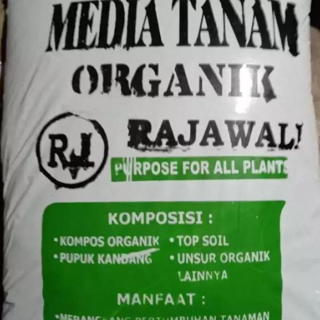 

Terlaris Readystok Promo 1 Karung Media Tanam Organik Rajawali / Campuran Sekam Bakar Dan Pupuk Kandang