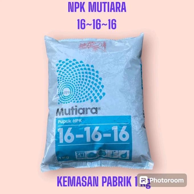 

Terlaris Pupuk Npk Mutiara Kemasan Pabrik 1 Kg 16-16-16