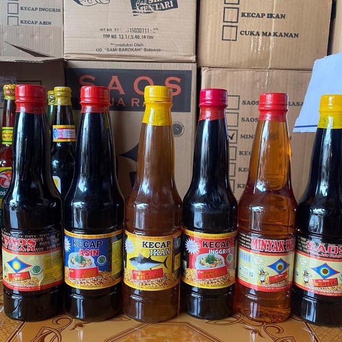 

Terlaris Minyak Wijen , Saus Tiram, Saus Raja Rasa, Kecap Inggris, Kecap Ikan Dan Kecap Asin Jumbo Cap Sinar Mentari ( Halal )